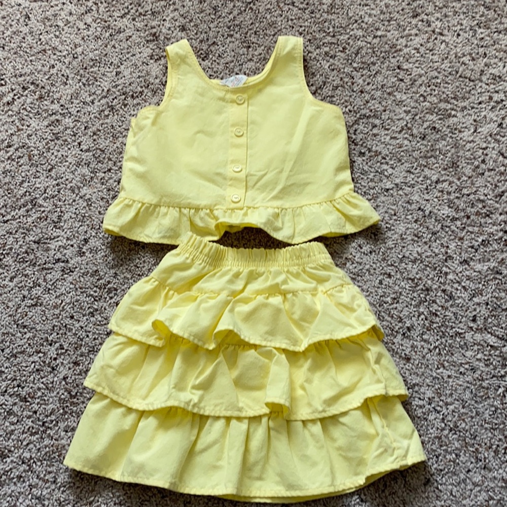 Skirt and Top Kids Set